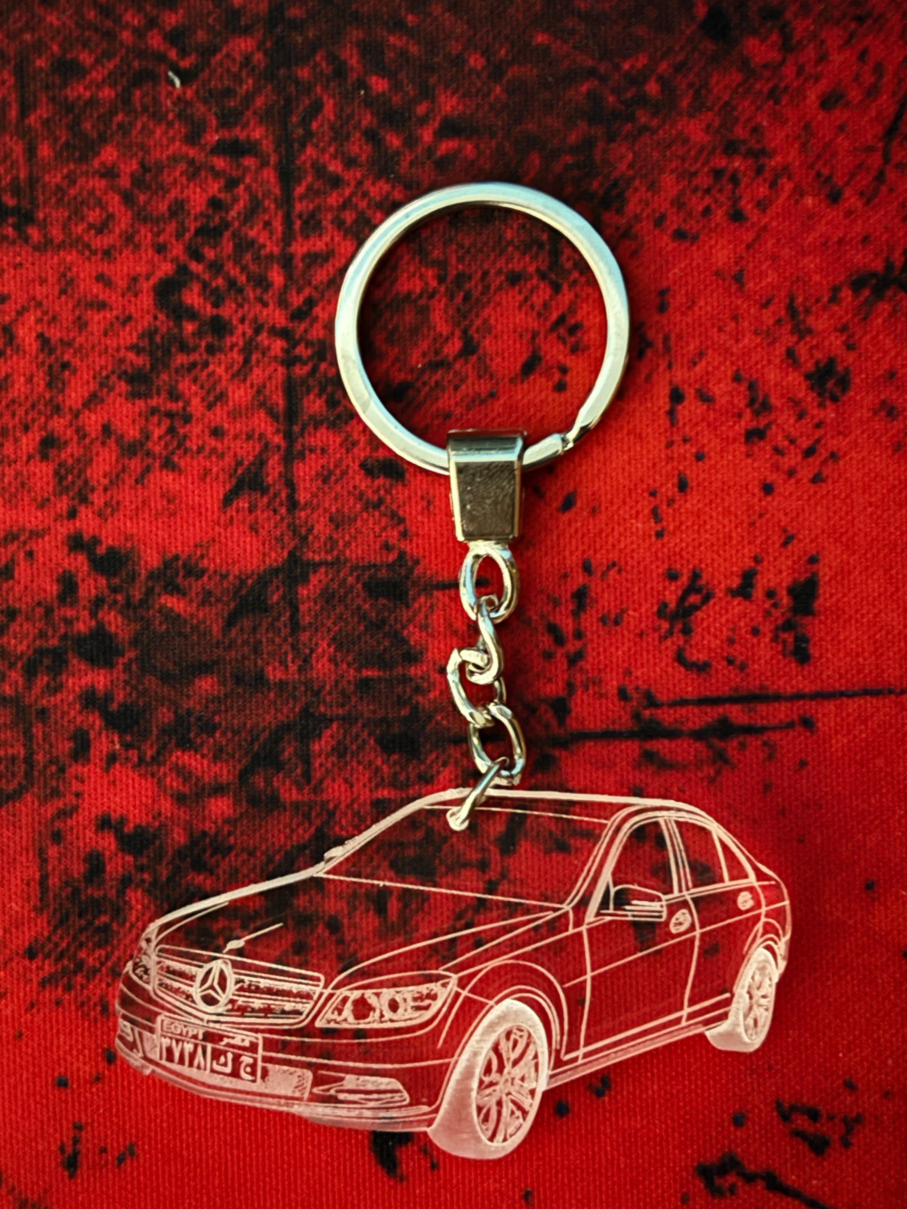 Custom Car Model Pendant_ ميدالية مفاتيح علي شكل عربيتك